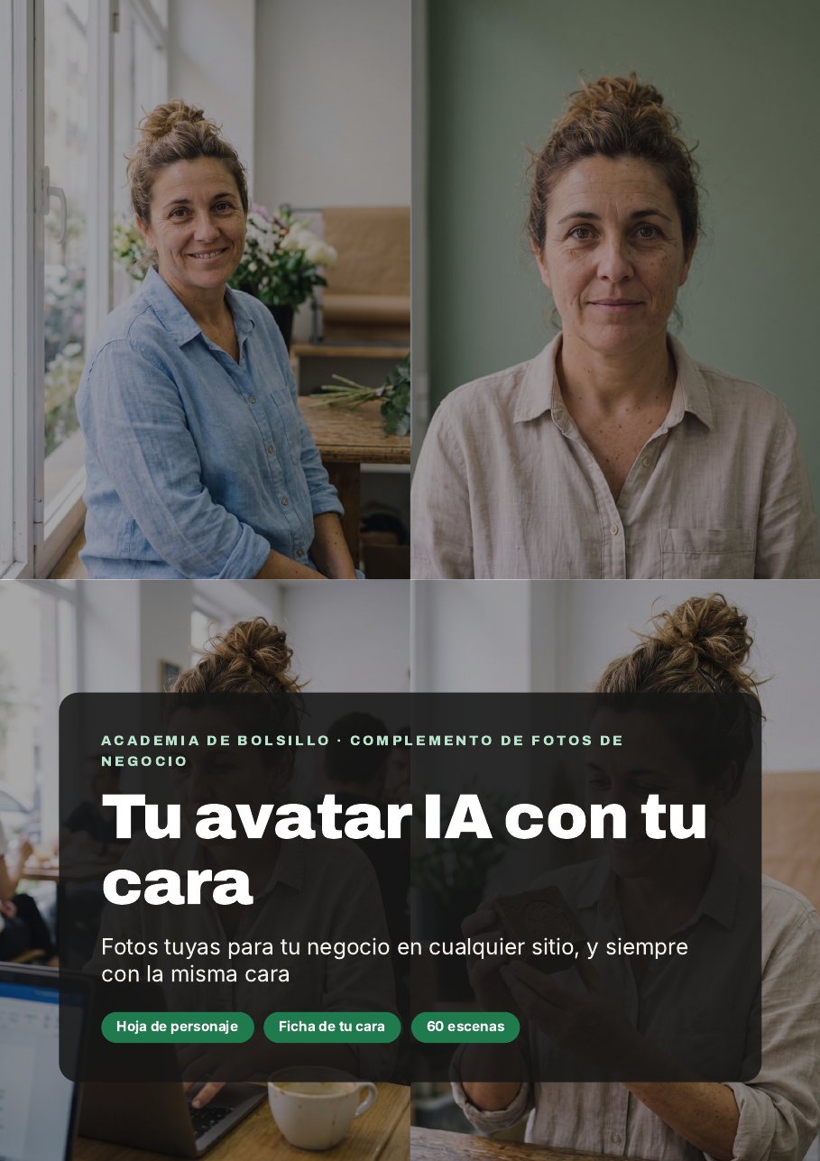 Portada de la guía Tu avatar IA con tu cara